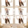 Glamorous Event 3-up Strips