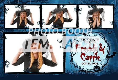 Moonlit Fright 4-pose Postcard