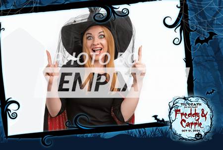 Moonlit Fright Postcard