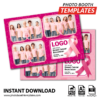 Breast Cancer Event 3-pose Postcard