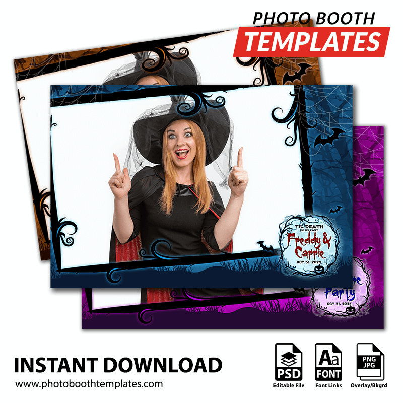 Moonlit Fright Postcard