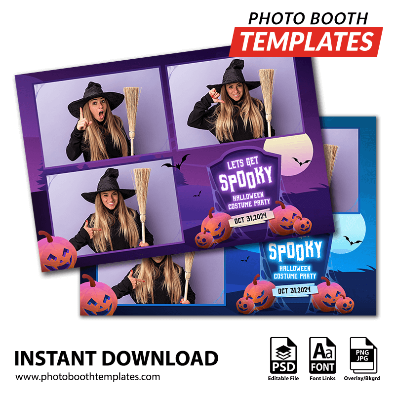 Twilight Terror 4-pose Postcard