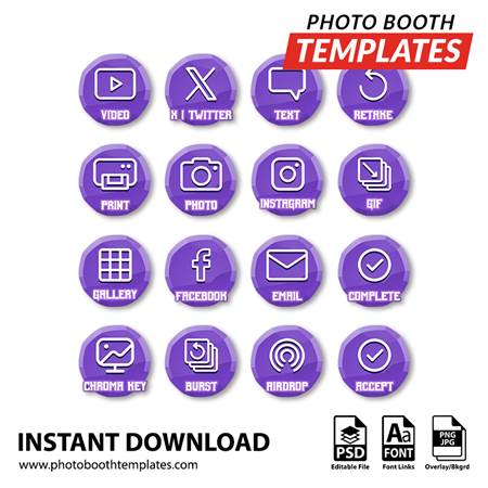 Twilight Terror Buttons