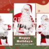 Holiday Bliss 3-pose Postcard