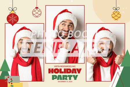 Holiday Whimsy 3-pose Postcard