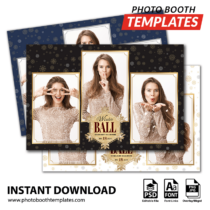 Winter Enchantment 3-pose Postcard