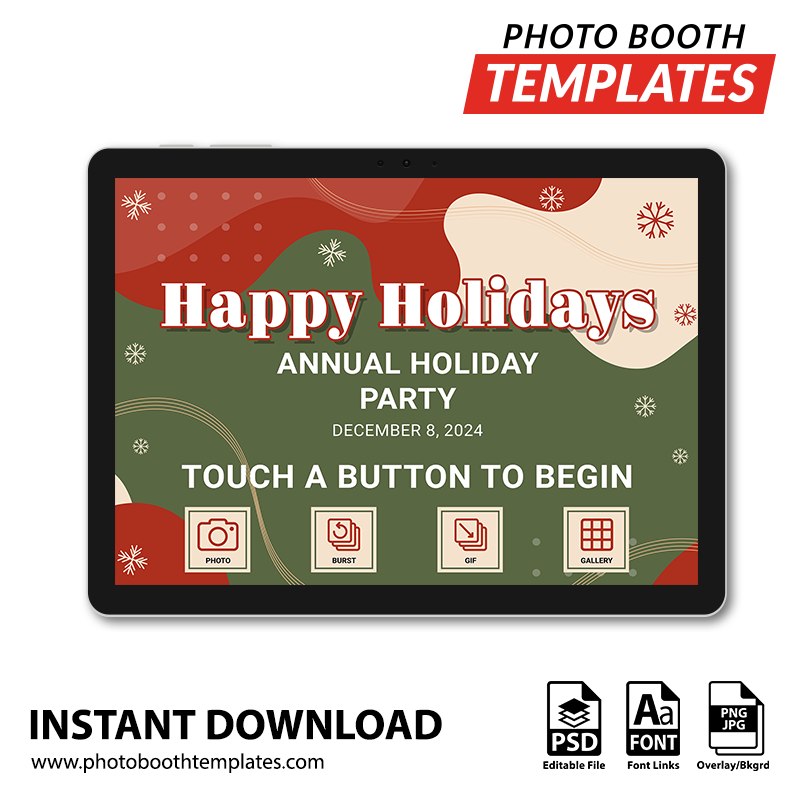 Holiday Bliss PC Welcome Screens