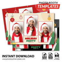 Holiday Whimsy 3-pose Postcard