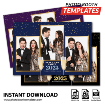 Champagne Affair 3-pose Postcard