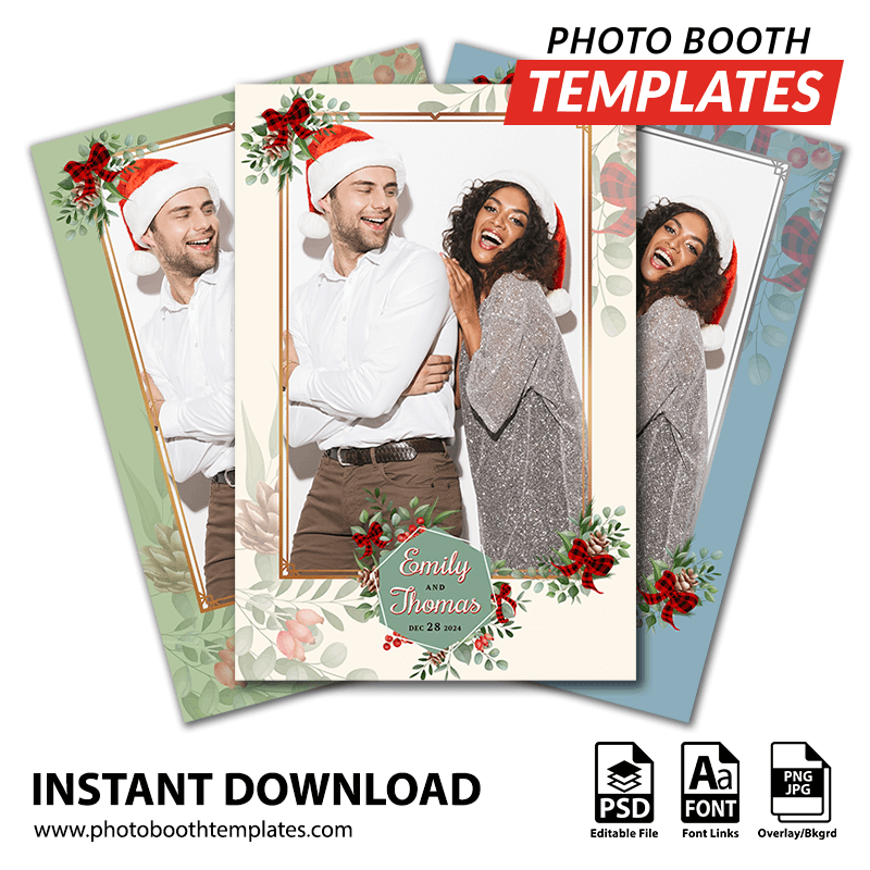 Holiday Elegance Portrait
