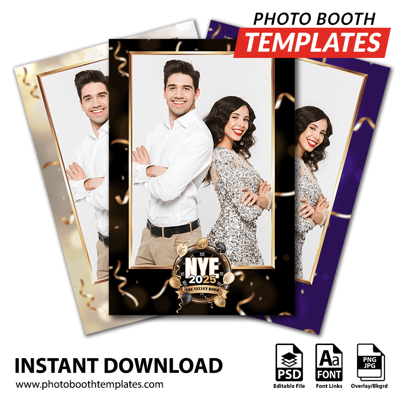 New Year Blast Portrait