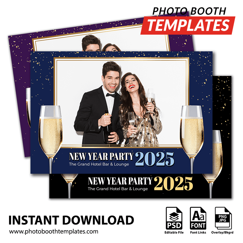 Champagne Affair Postcard