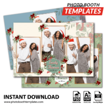 Holiday Elegance 3-pose Postcard