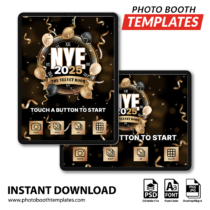 New Year Blast iPad Welcome Screens