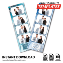 Winter Whisper 4-up Strips