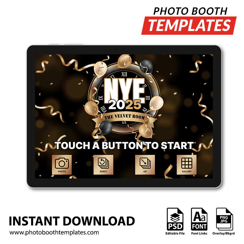 New Year Blast PC Welcome Screens
