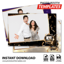 New Year Blast Postcard