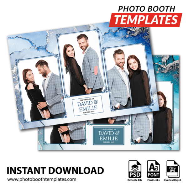 Winter Whisper 3-pose Postcard