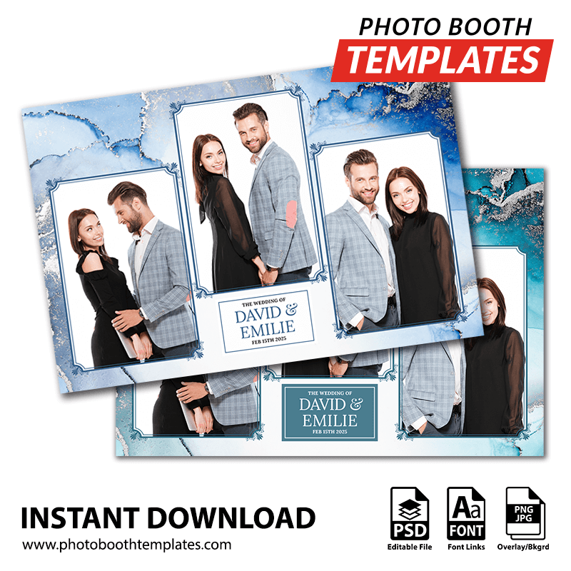 Winter Whisper 3-pose Postcard
