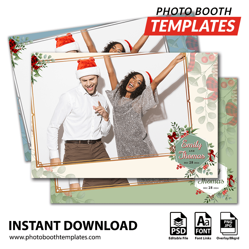 Holiday Elegance Postcard