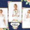 Floral Charm 3-pose Postcard