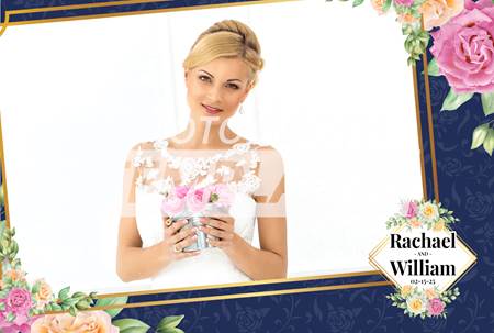 Floral Charm Postcard