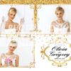Glamorous Sparkle 3-pose Postcard