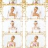 Glamorous Sparkle 4-up Strips