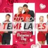 Rosy Valentine 3-pose Postcard