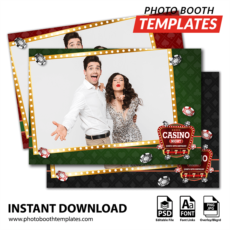 Casino Jackpot Postcard