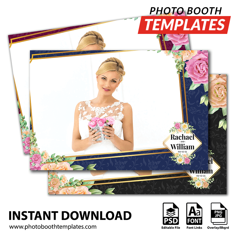 Floral Charm Postcard
