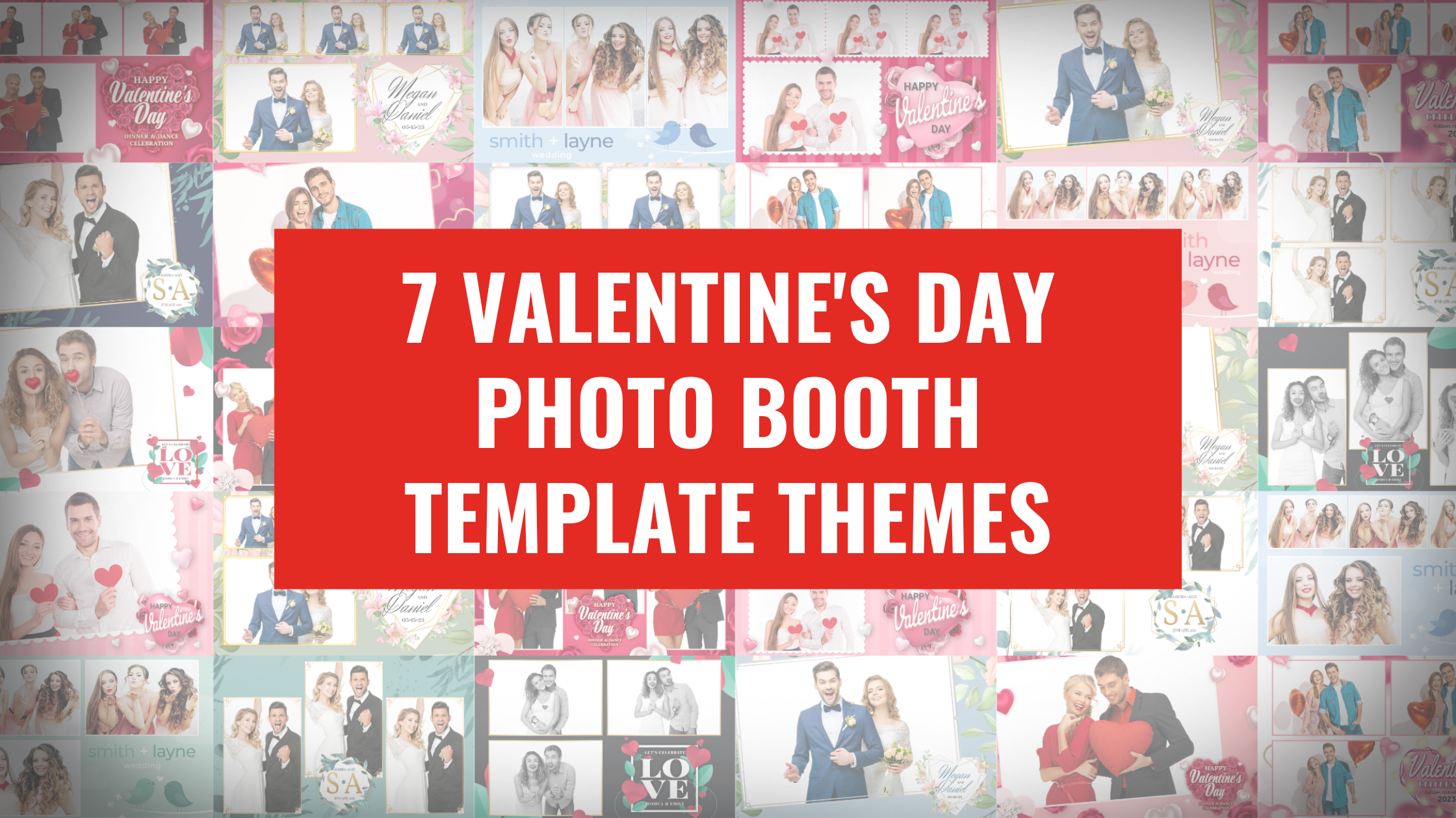 Banner Templates photo booth templates