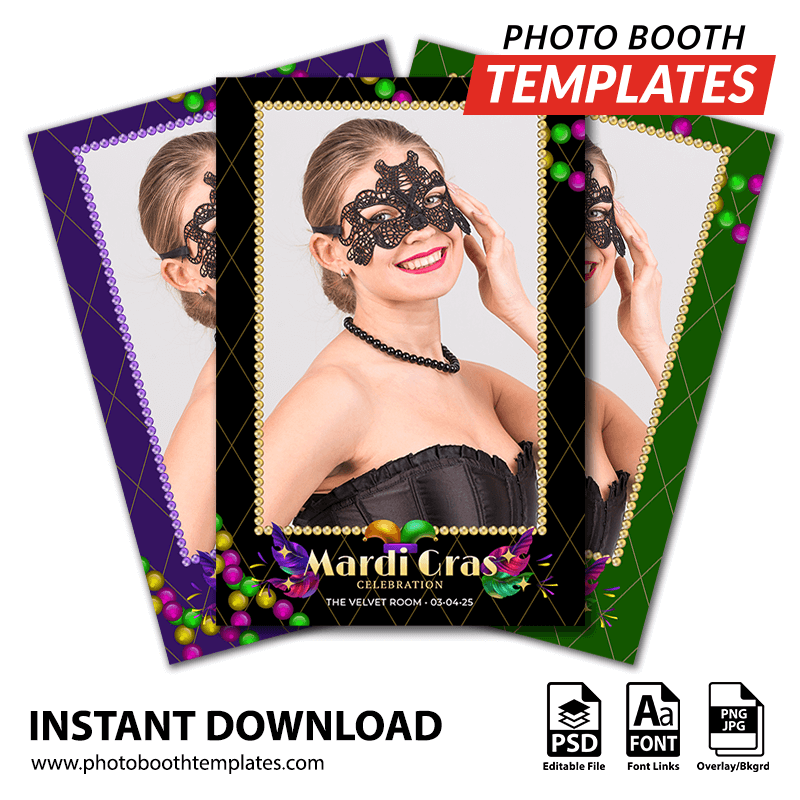 Mardi Gras Festival Portrait