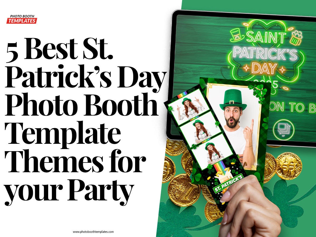 5 best st patricks day photo booth templates themes for 2025