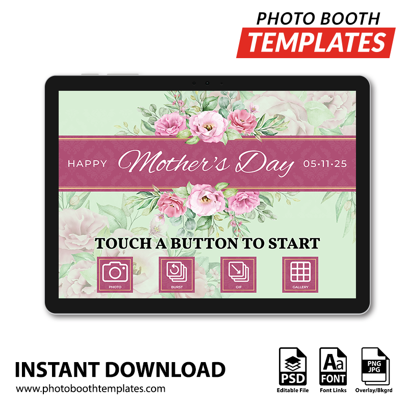Mother's Day Floral PC Welcome Screens