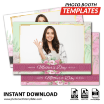 Mother's Day Floral Postcard