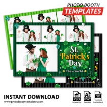 St. Patrick’s Party 4-pose Postcard