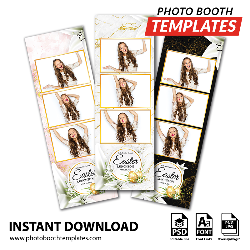 Lily Elegance 3-up Strips