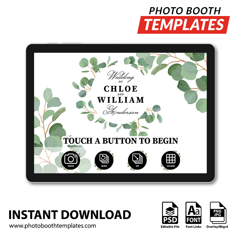 Eucalyptus Elegance PC Welcome Screens