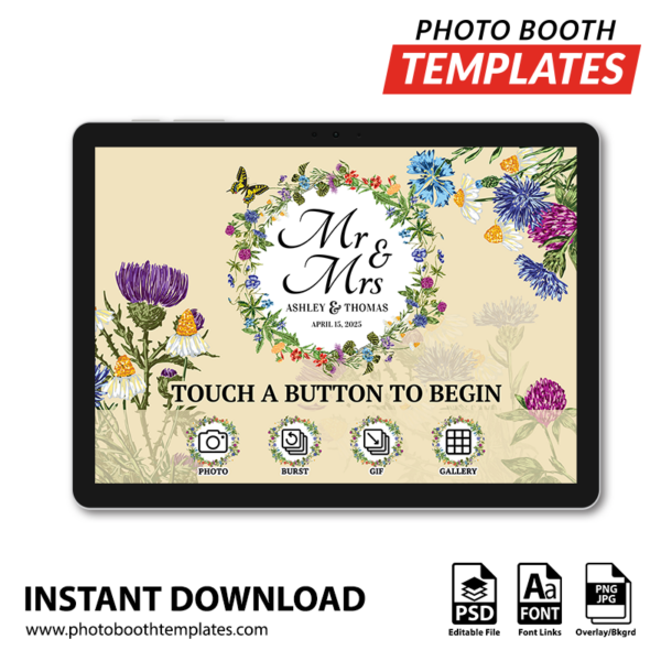 Wildflower Charm PC Welcome Screens
