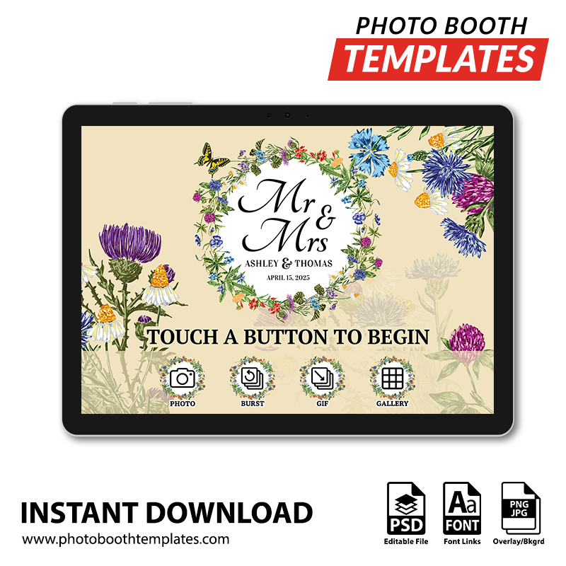 Wildflower Charm PC Welcome Screens