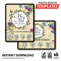 Wildflower Charm iPad Welcome Screens