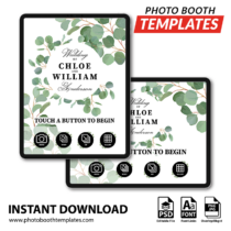 Eucalyptus Elegance iPad Welcome Screens