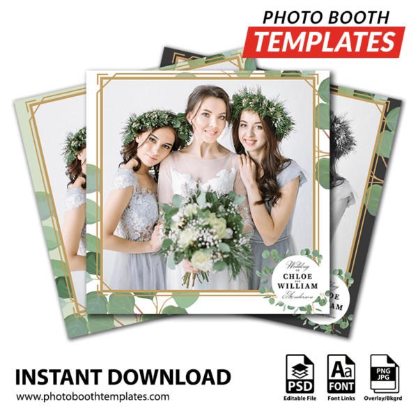 Eucalyptus Elegance Square
