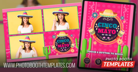 Photo Booth Templates – No Design Stress, Instant Download 18 cinco de mayo fiesta photo booth templates