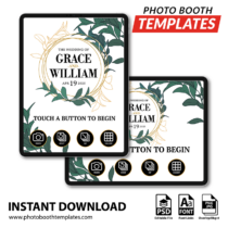 Whispering Leaves iPad Welcome Screens