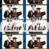 Graduation Glitter 4-up Strips