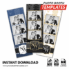 Gilded Affair 3-up Strips
