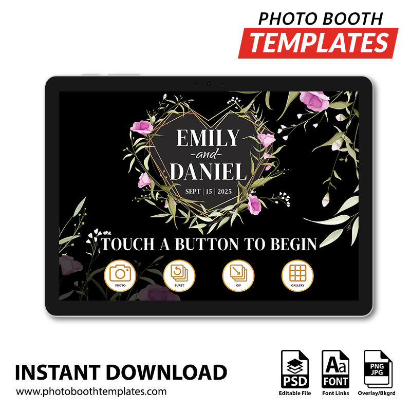 Wildflower Heart PC Welcome Screens