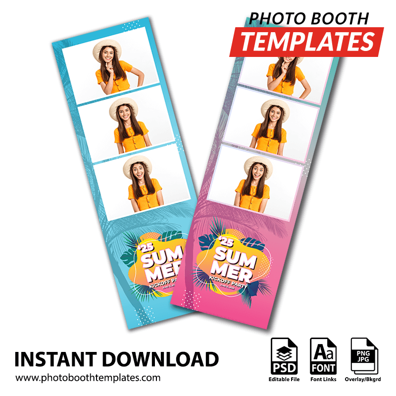 Summer Glow 3-up Strips